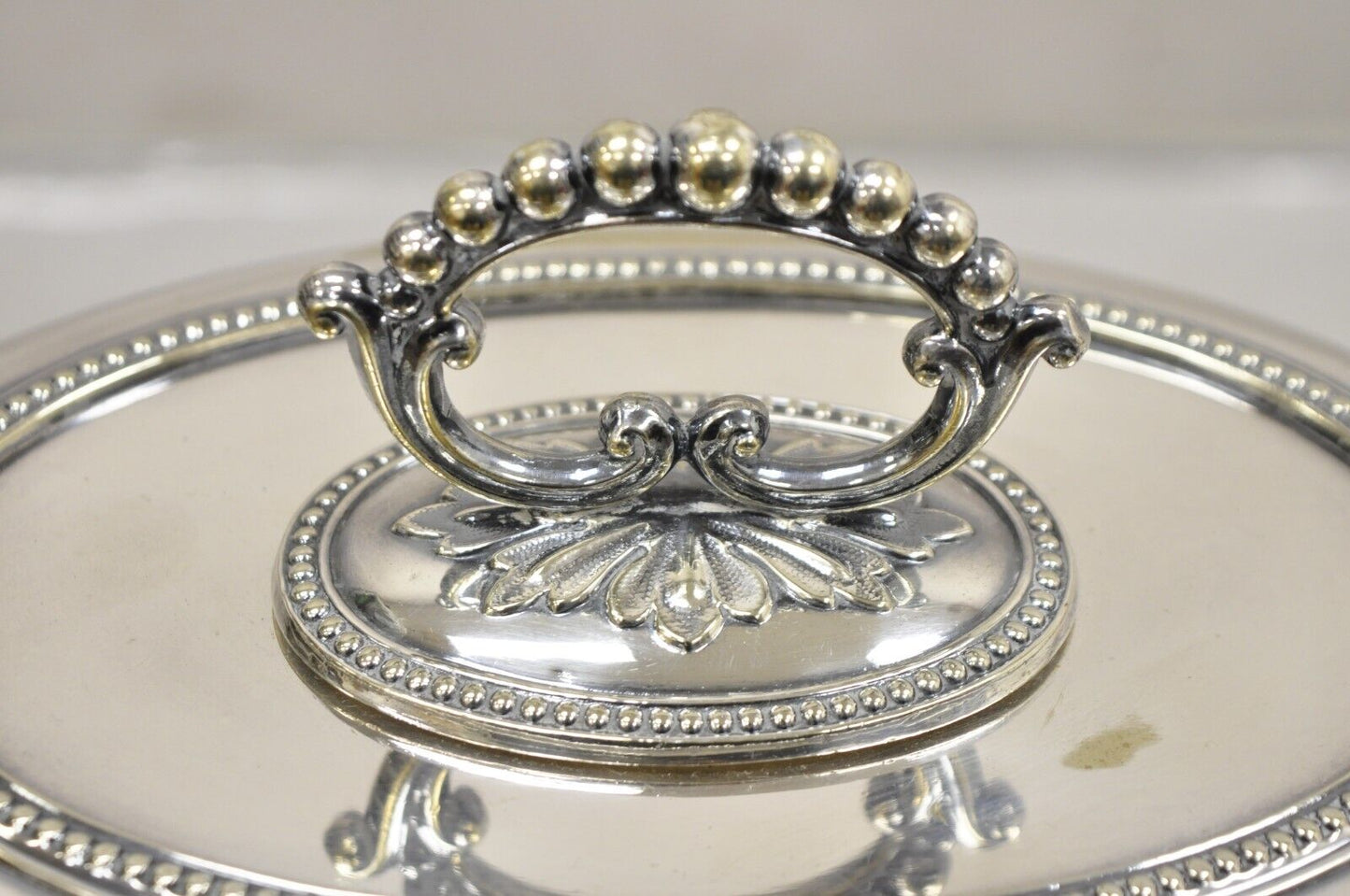 Mappin & Webb's Prince's Plate English Sheffield Silver Plated Covered Dish