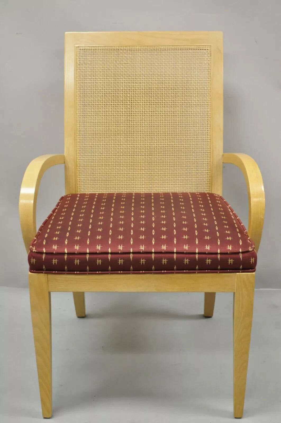 Drexel Heritage Studio Contemporary Modern Blonde Wood Dining Set Table 4 Chairs