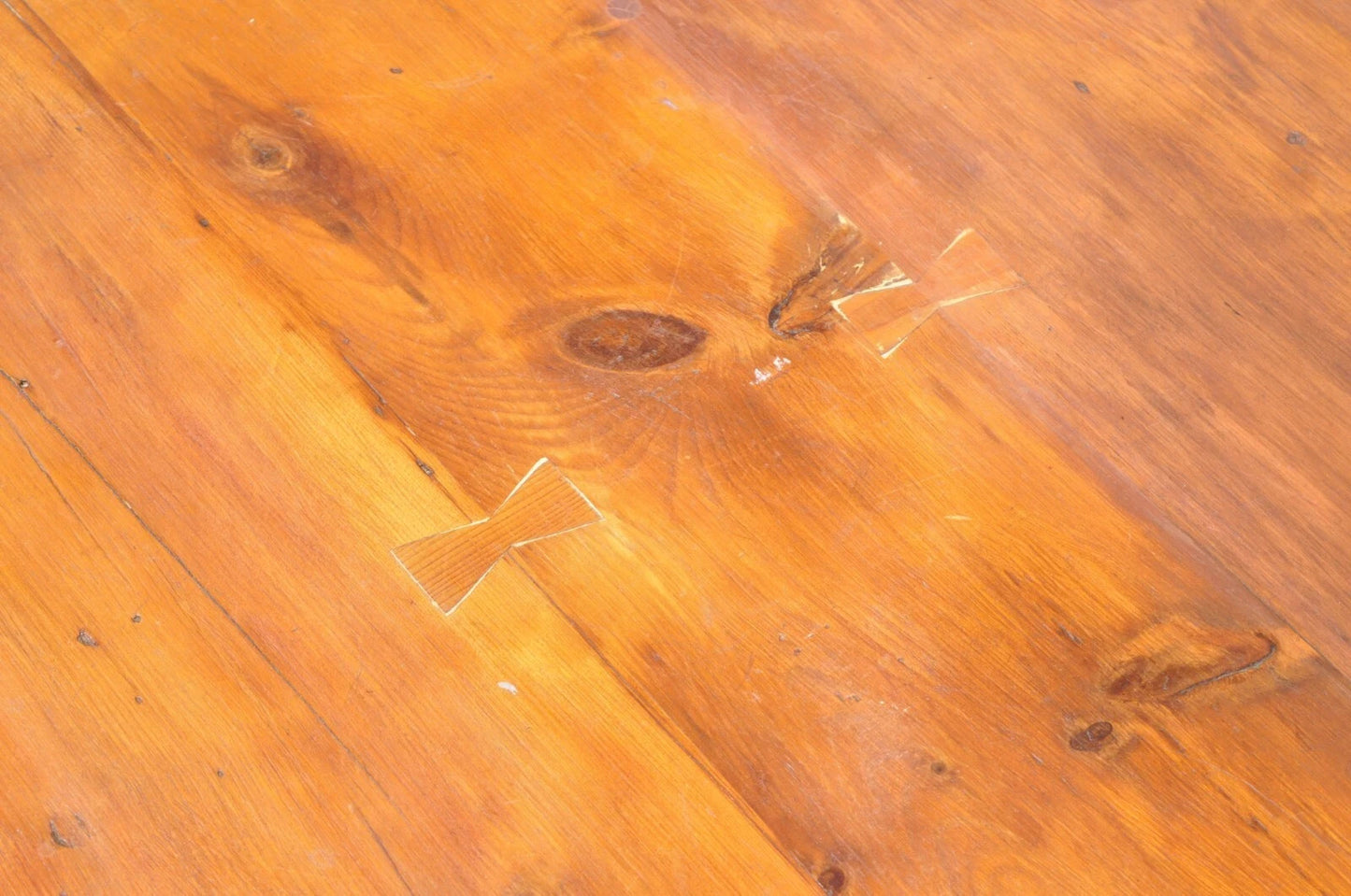 Antique French Country Farmhouse Extension Pine Wood Large Banquet Dining Table