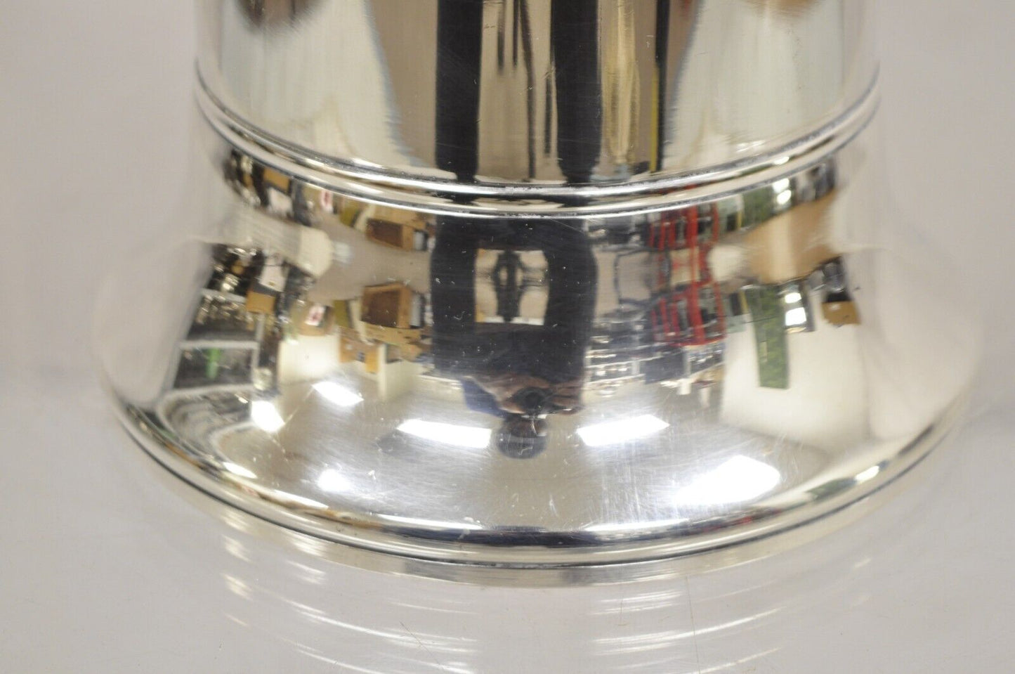 Vintage Gucci Nautical Ship Anchor Silver Plated Champagne Wine Chiller Bucket