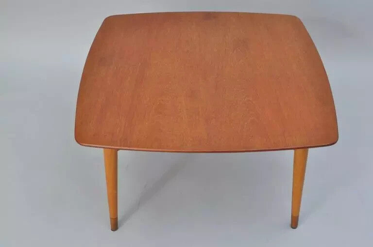 Grete Jalk Poul Jeppesen Mid Century Danish Modern Teak Floating Coffee Table