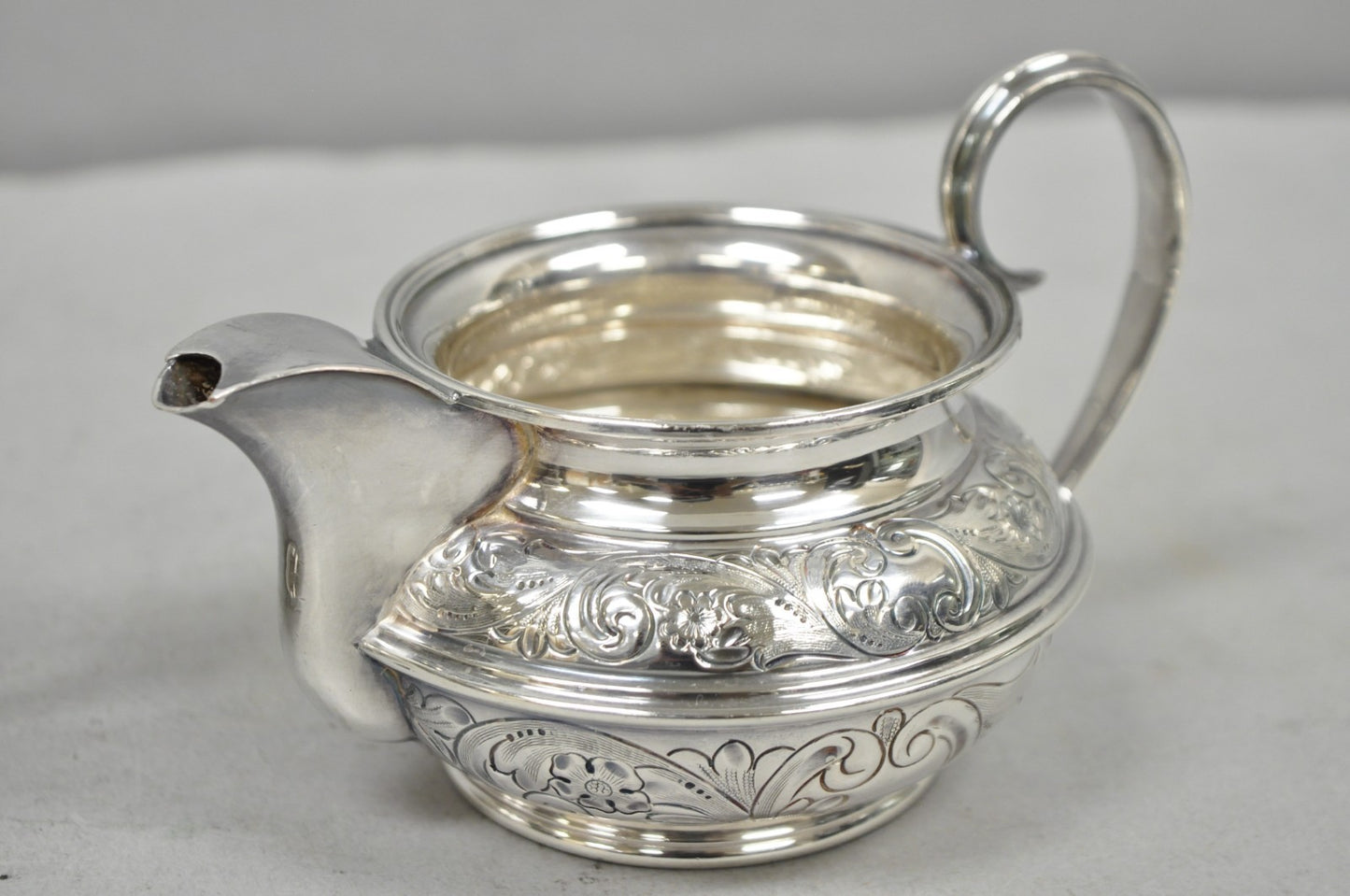 Antique Barker Ellis English Victorian Silver Plated Tea Set w/Tray - 7 Pc Set