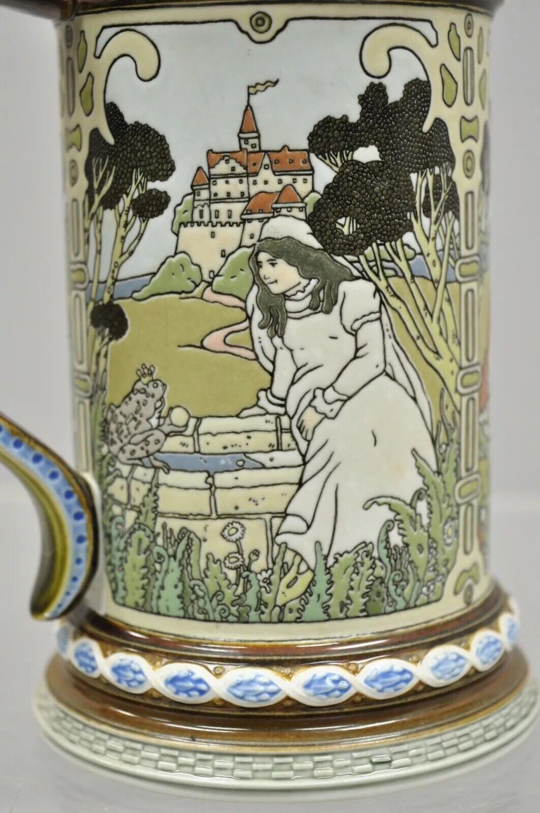 Vintage Villeroy & Boch Mettlach Beer Stein 2901 Grimm Fairy Tales