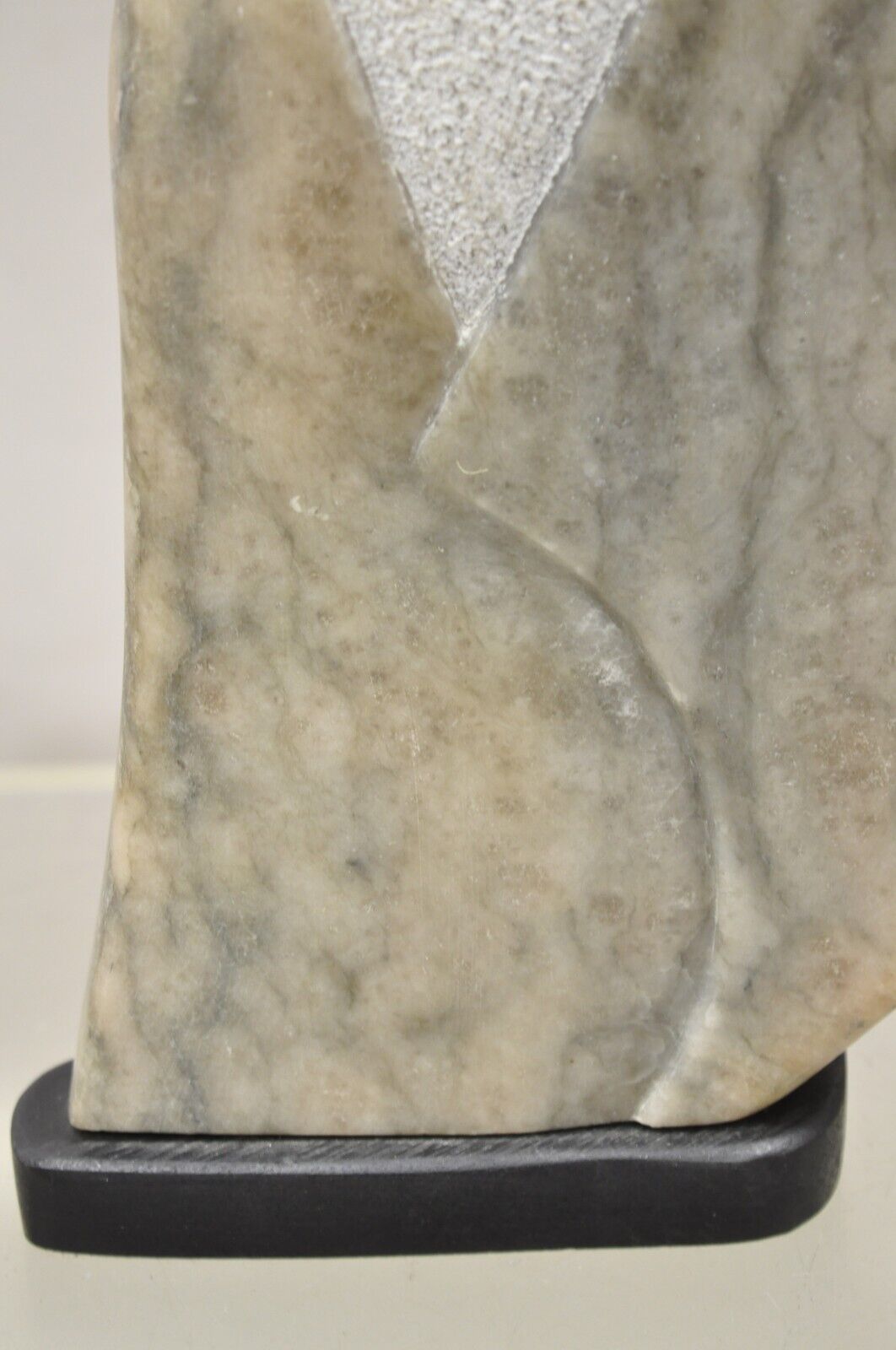 Ned Archuleta Native American Figural Woman Alabaster Sculpture