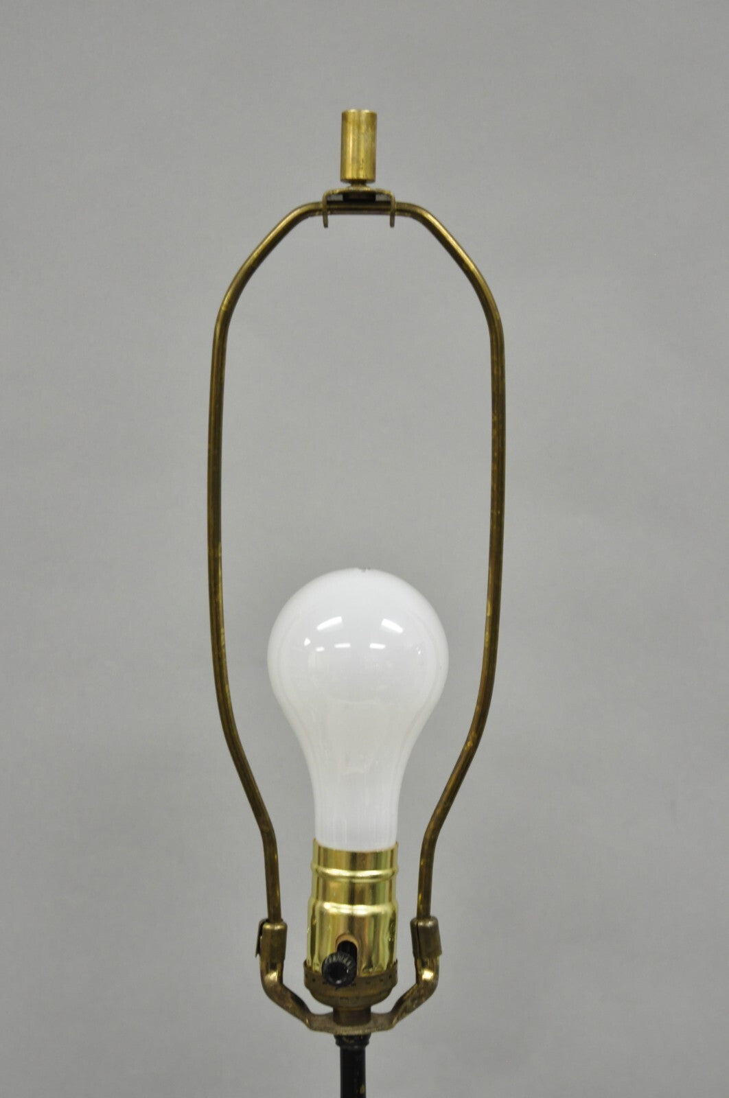 Vintage Chinoiserie Porcelain Guanyin Figure White Blanc de Chine Table Lamp