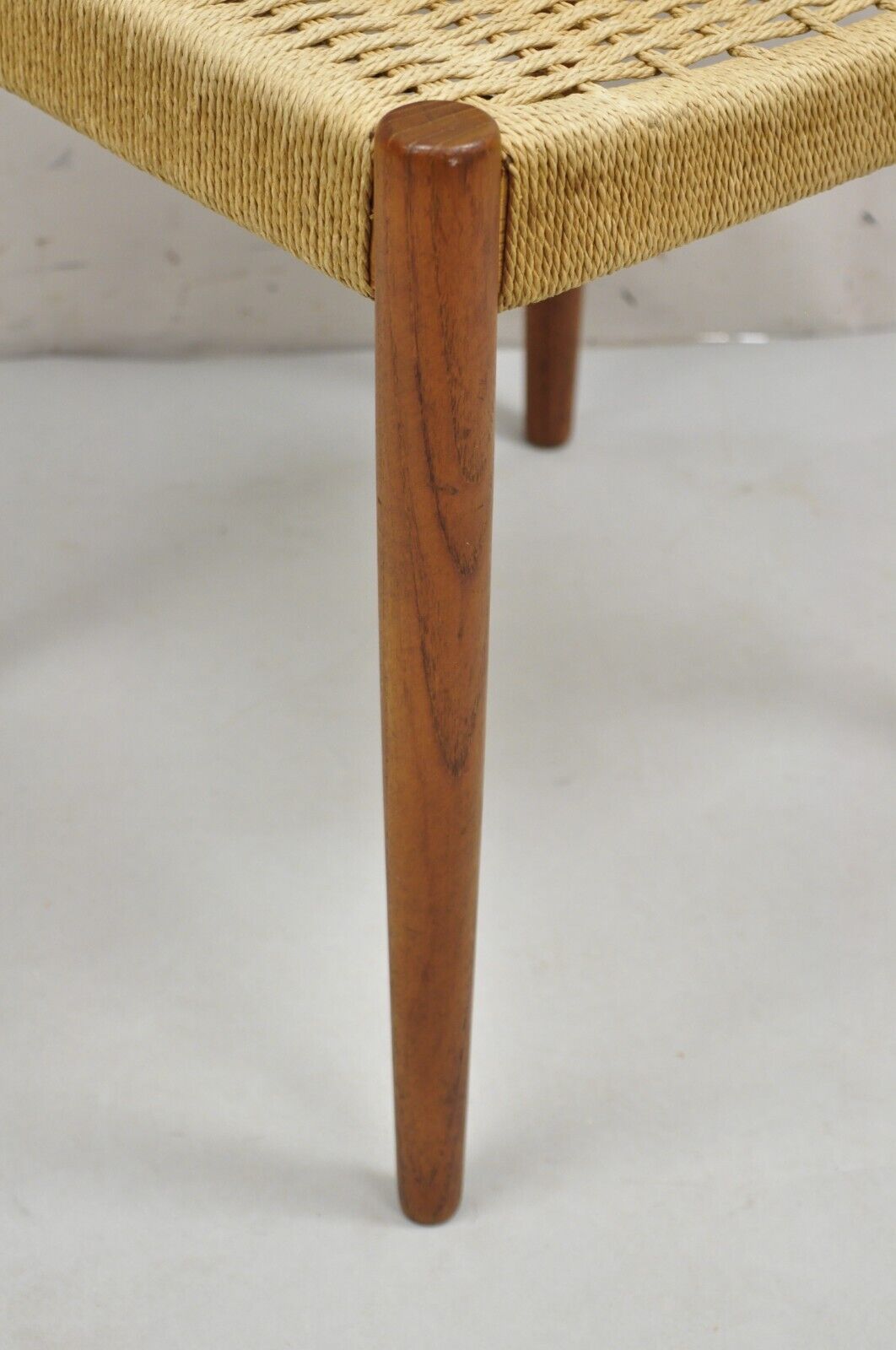 Poul Volther for Frem Røjle Mid Century Danish Modern Teak Dining Side Chair