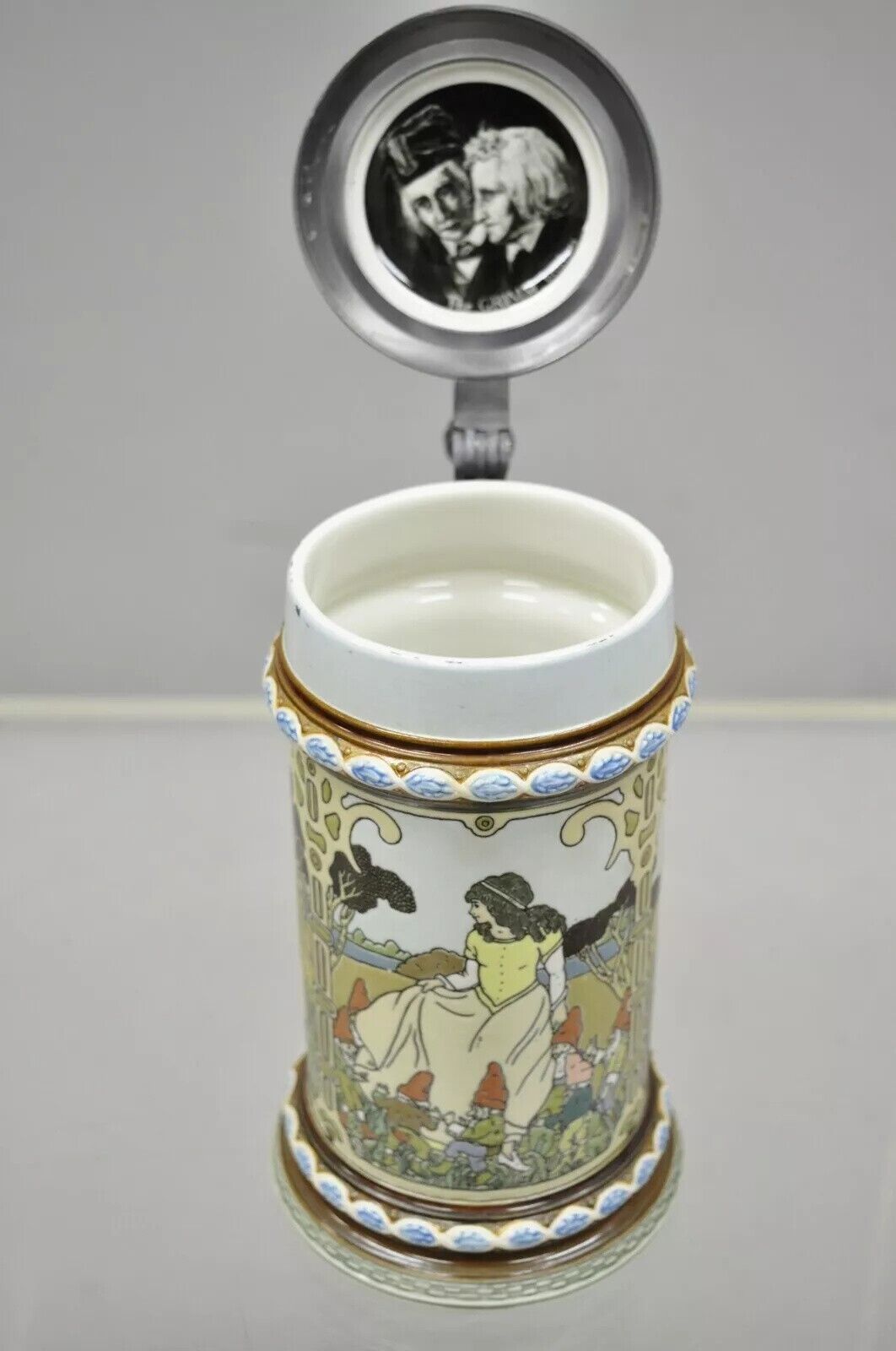 Vintage Villeroy & Boch Mettlach Beer Stein 2901 Grimm Fairy Tales