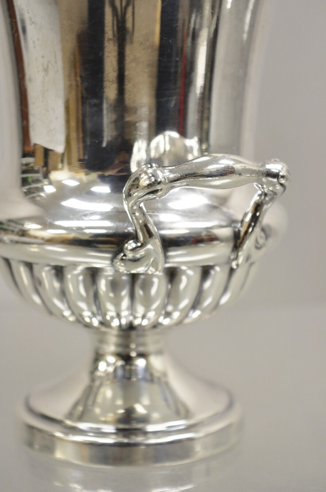 Bernard Rices Sons 7125 Victorian Silver Plated Small Trophy Cup Bucket Chiller