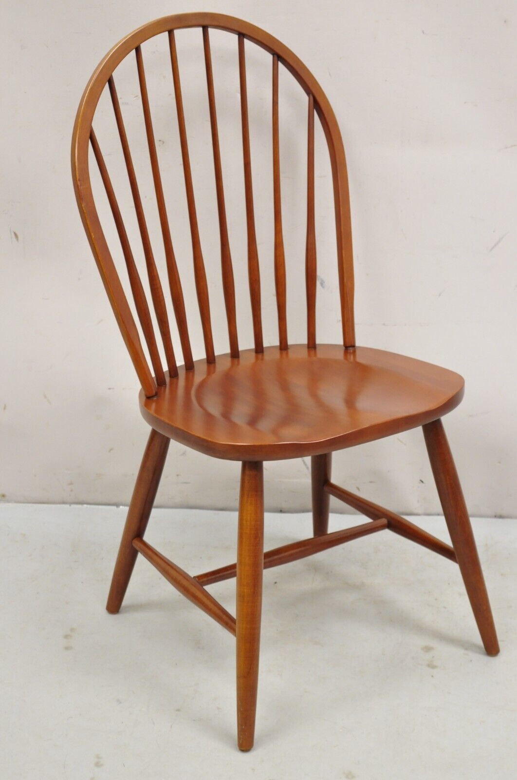 Ethan Allen Cottage Collection Maple Wood Early American Dining Chair - Set of 4