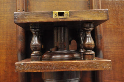 Antique Georgian Chippendale Pie Crust Mahogany Ball and Claw Tilt Top Table