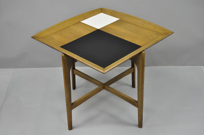 John Keal Brown Saltman Sculptural Walnut Mid Century Danish Modern Side Table