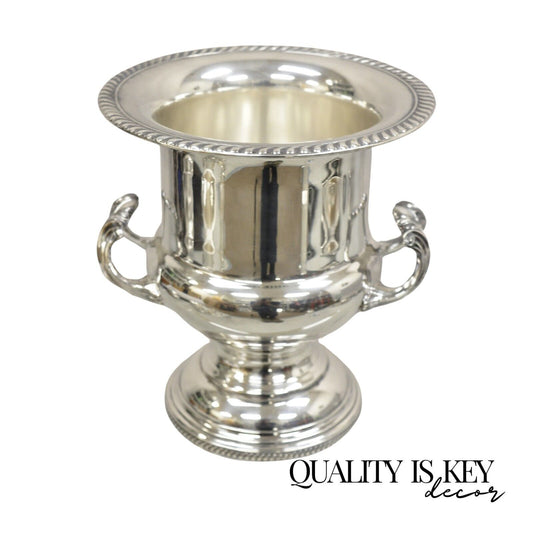 Vintage Victorian Style Trophy Cup Silver Plated Champagne Chiller Ice Bucket