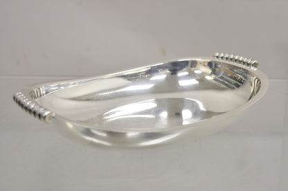 Mid Century Danish Modern Cohr Alta EPNS 32362 Silver Plated Serving Bowl Dish