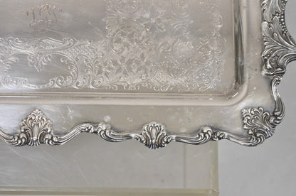 Vintage W&S Blackinton Victoria 240 Narrow Silver Plated Serving Tray