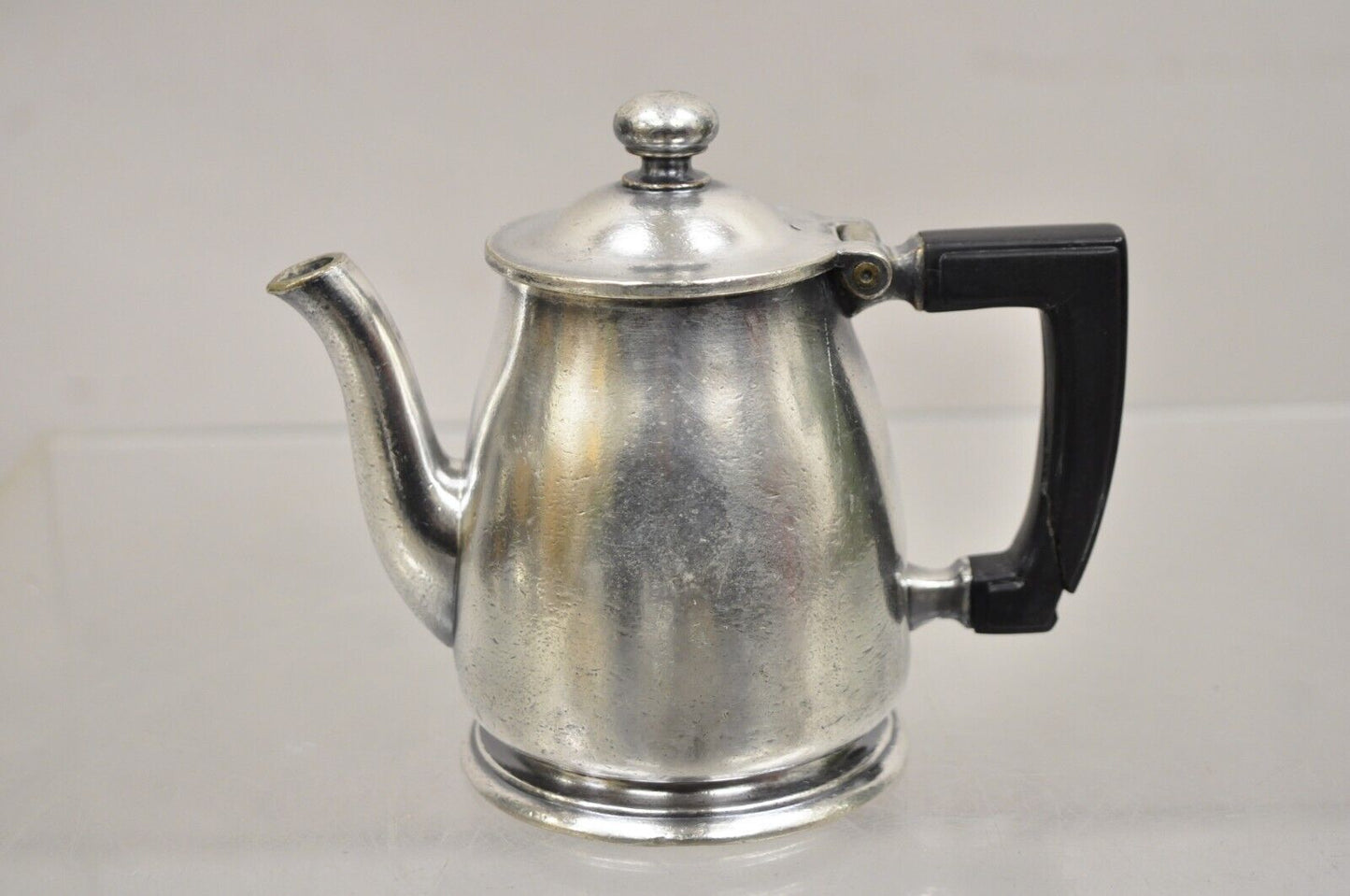 Vintage Temple Univ. Hosp. Small Silver Plated Coffee Creamer Pot By Wallace