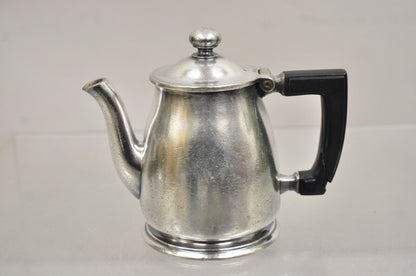 Vintage Temple Univ. Hosp. Small Silver Plated Coffee Creamer Pot By Wallace