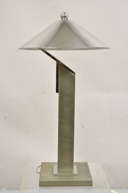 "Arquitectura" Skyscraper Steel Metal Table Lamp by Sergio Orozco for Brueton