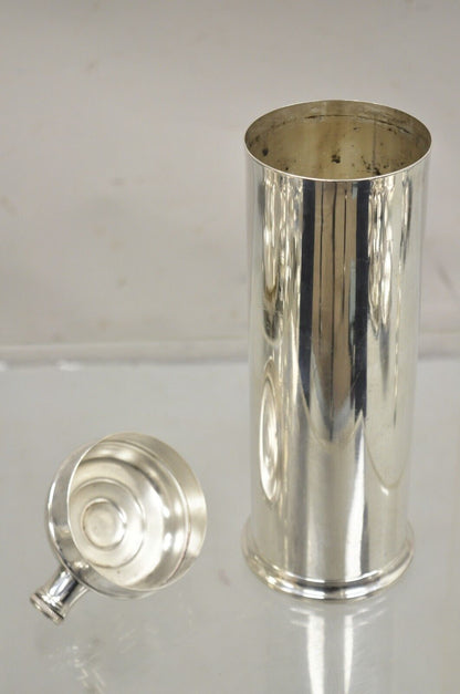 Vintage Sheffield Silver Co. USA Art Deco Cocktail Martini Shaker