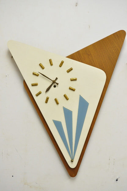 Vintage Empire Art Products Atomic Era Mid Century Modern Wall Clock Set - 3 Pcs