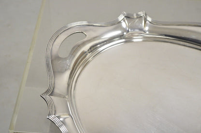 Vintage Gorham Y1038 Art Deco Silver Plated Twin Handle 25" Platter Tray