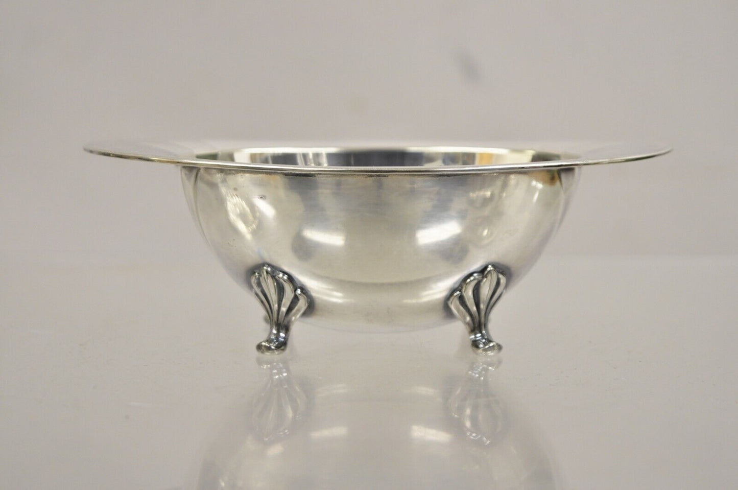 Vintage Community Plate 6987 Small Oval Silver Plated Nut Dish Bowl