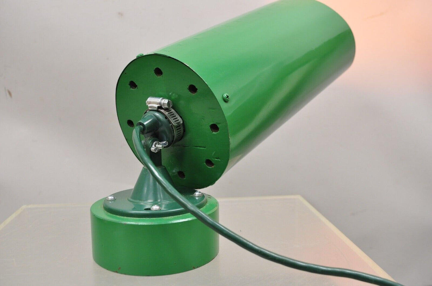 Modern Green Steel Metal Adjustable Spot Light Lamp Theater Production