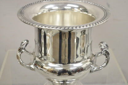 Vintage Victorian Style Trophy Cup Silver Plated Champagne Chiller Ice Bucket