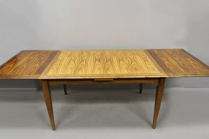 Mid Century Danish Modern Style Extension Rosewood Dining Table by Paul Downs