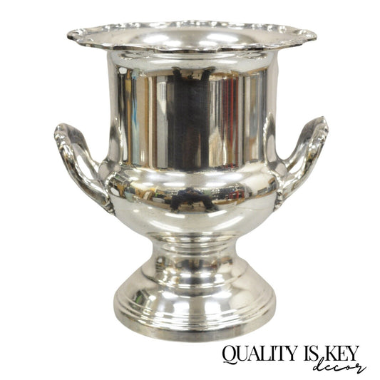 Vintage Leonard Silver Plated Trophy Cup Champagne Chiller Ice Bucket