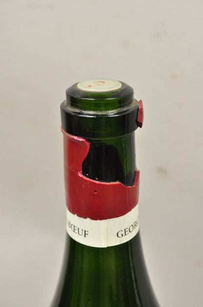 2002 George Duboeuf Beaujolais Nouveau Vtg Display Dummy Wine Champagne Bottle