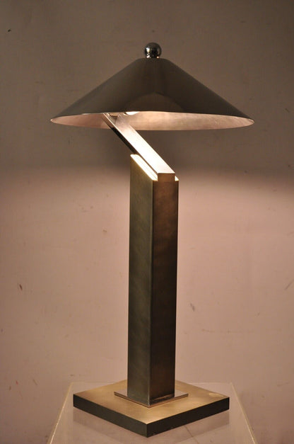 "Arquitectura" Skyscraper Steel Metal Table Lamp by Sergio Orozco for Brueton