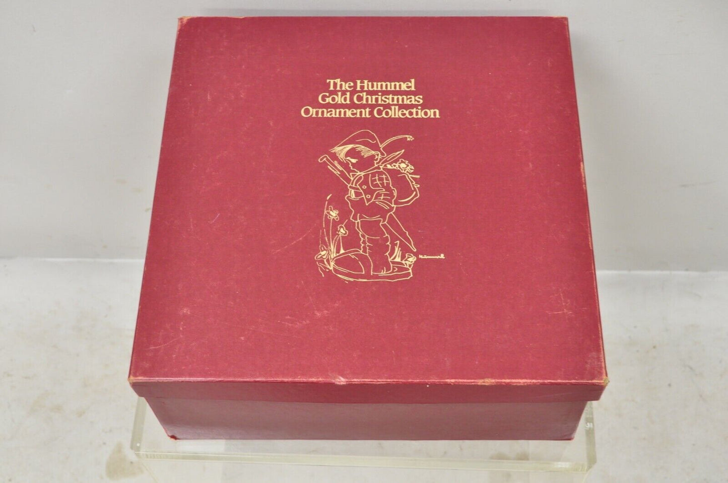 The Hummel Gold Christmas Ornament Collection Box Set of 36 in Box