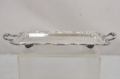 Vintage W&S Blackinton Victoria 240 Narrow Silver Plated Serving Tray