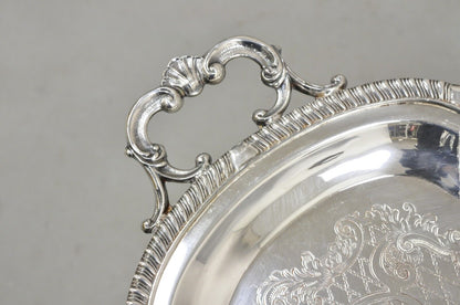 Vintage FB Rogers 6725 Silver Plated Victorian Serving Platter Tray