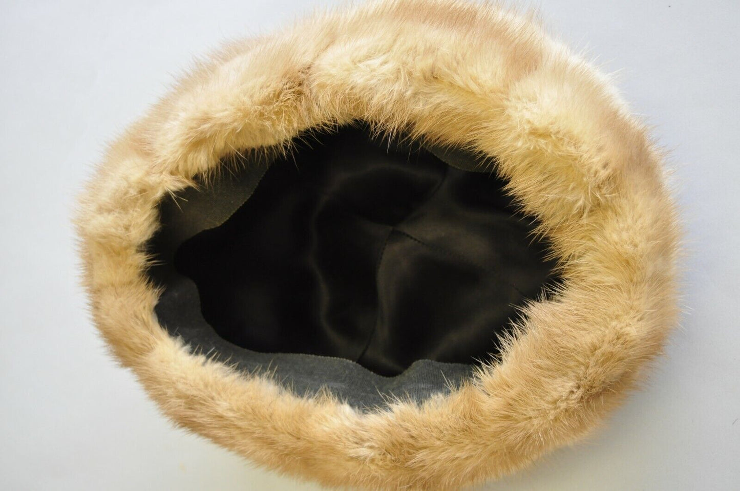 Vintage Brown Fox Fur Women's Church Derby Winter Hat