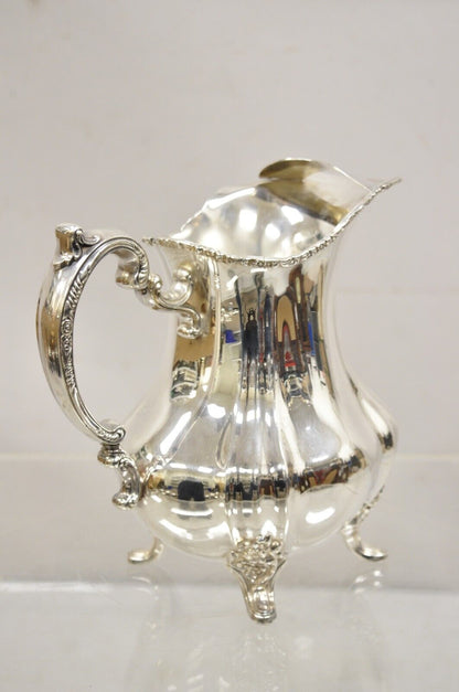 Lancaster Rose by Poole 401A EPCA Silver Plated Water Pitcher