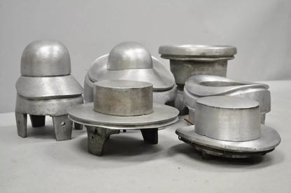 Vintage Boon & Lane Aluminum Hat Block Mold Form Millinery Luton Beds England B