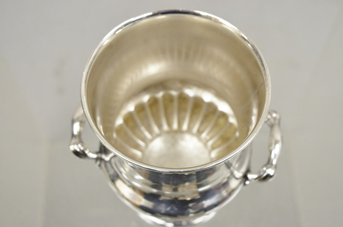 Bernard Rices Sons 7125 Victorian Silver Plated Small Trophy Cup Bucket Chiller