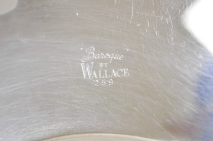 Baroque by Wallace 259 Silver Plated Meat Cutlery Serving Platter Tray