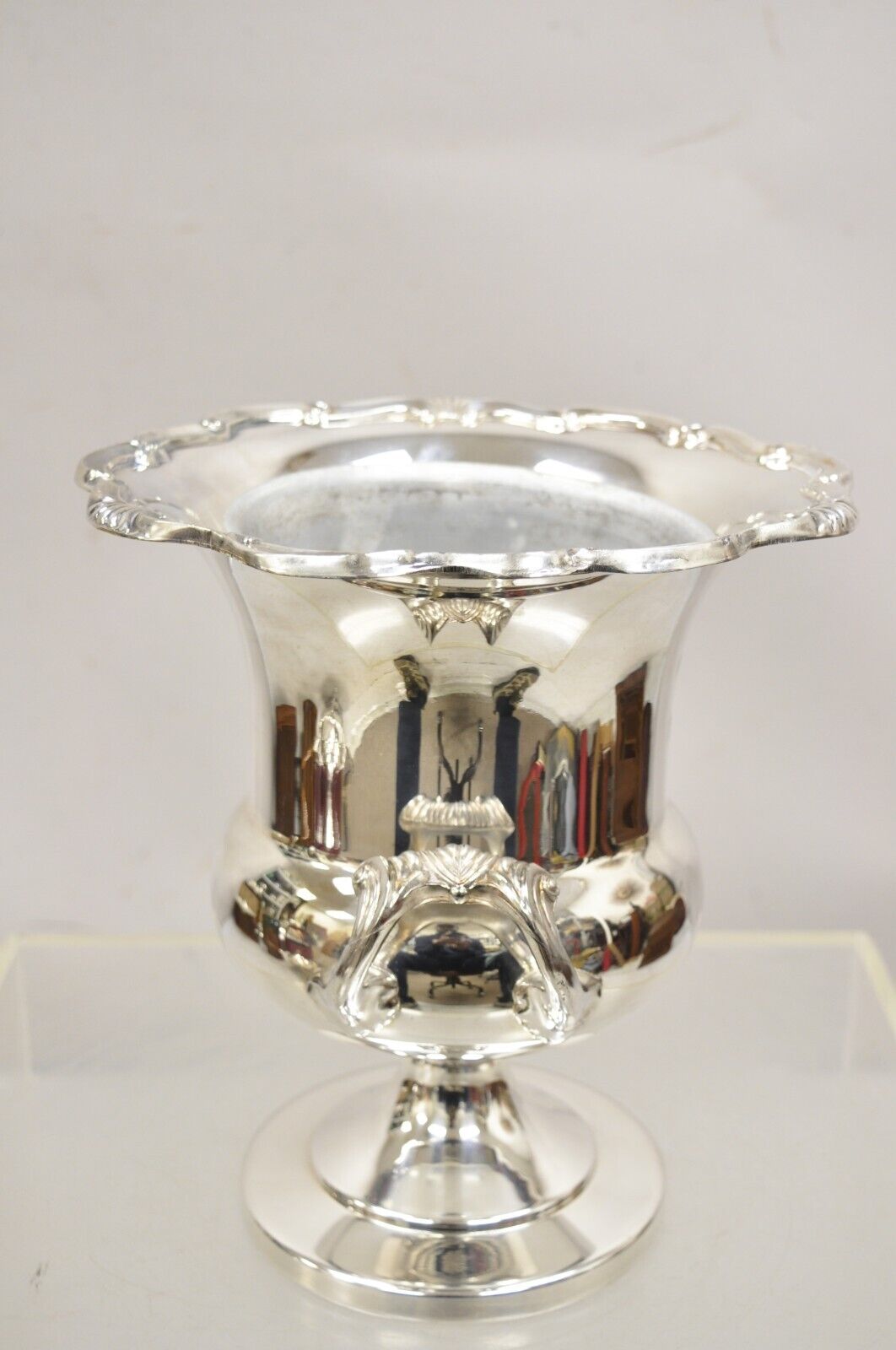 Towle Silver Plated Champagne Chiller Ice Bucket Trophy Cup NJPHA 1988 Champion