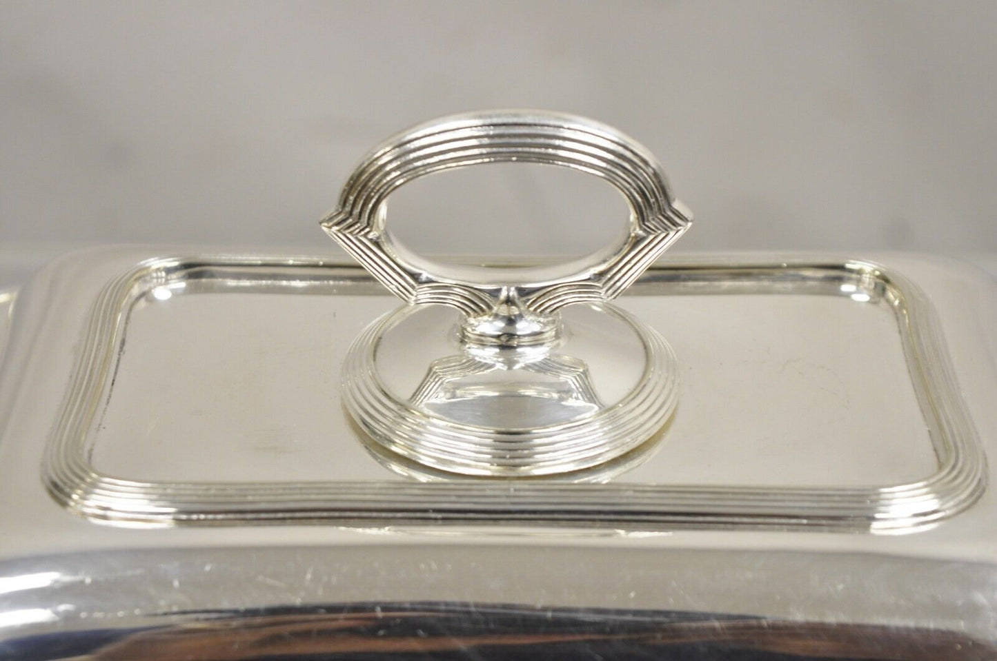 Vintage Goldsmiths & Silversmiths Company Victorian Silver Plated Covered Dish