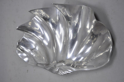 Vintage Bruce Fox Design Wilton Large 19" Aluminum Shell Dish Centerpiece Bowl