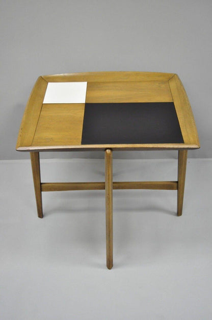 John Keal Brown Saltman Sculptural Walnut Mid Century Danish Modern Side Table