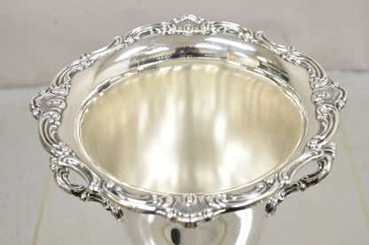 Victorian Style Silver Plated Footed Trophy Cup Champagne Chiller Ice Bucket