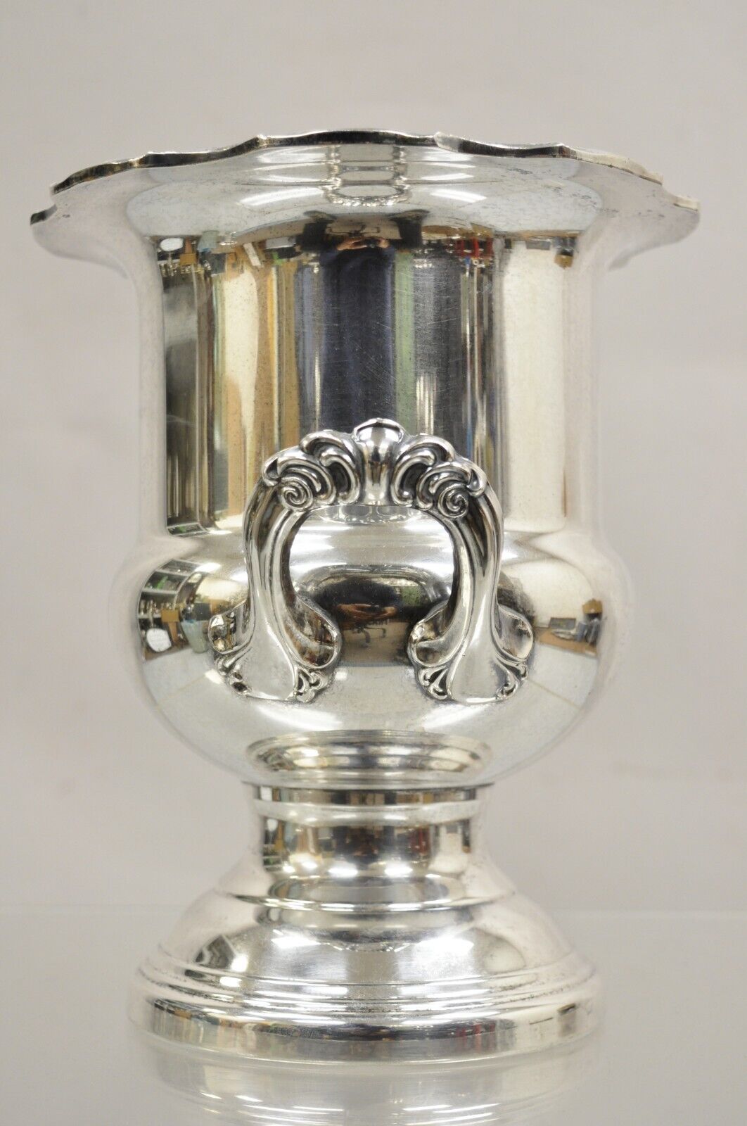 Vintage Leonard Silver Plated Trophy Cup Champagne Chiller Ice Bucket