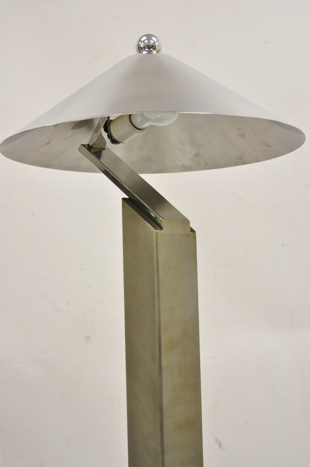 "Arquitectura" Skyscraper Steel Metal Table Lamp by Sergio Orozco for Brueton