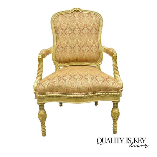 Oscar de la Renta Home Century Furniture Italian Neoclassical Style Armchair