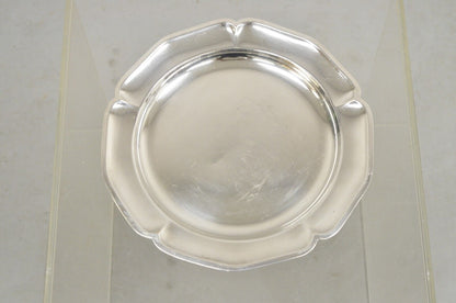 International Silver 4272 Scalloped Edge Silver Plated 12" Serving Platter Plate