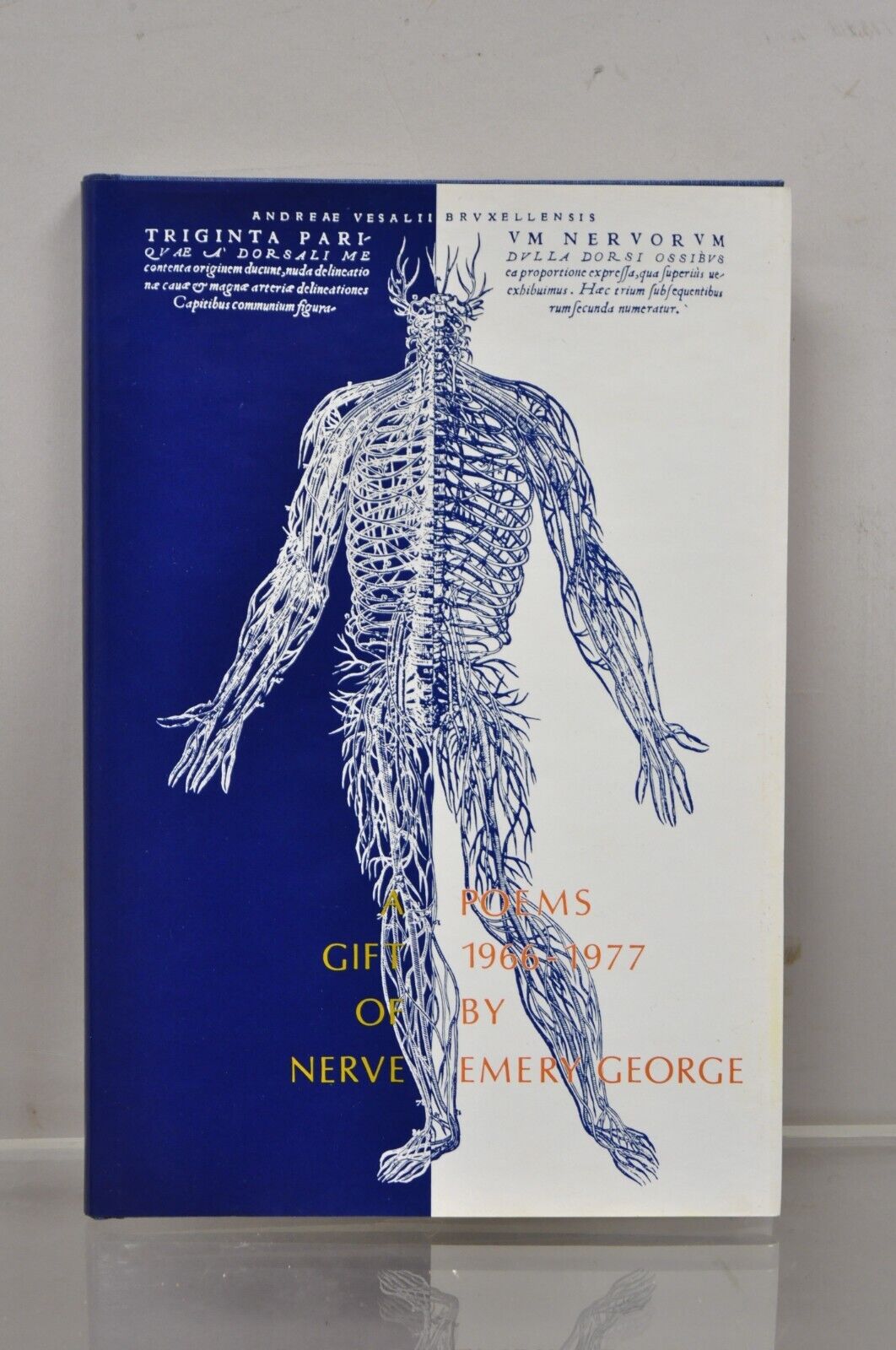 Emery George A Gift of Nerve / Poems 1966 - 1977 Kylix Press 1978 Hardcover NOS