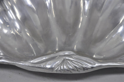 Vintage Bruce Fox Design Wilton Large 19" Aluminum Shell Dish Centerpiece Bowl